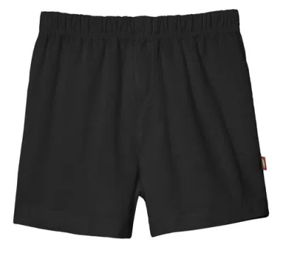 City Threads Usa-made Kids'  Boys Soft Cotton Jersey Boxer In Black
