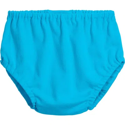 City Threads Usa-made Kids'  Girls And Boys Soft Cotton Diaper Cover In Blue