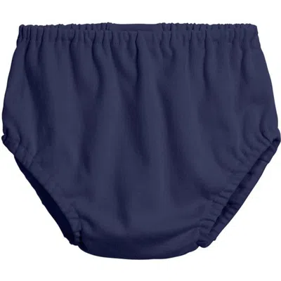 City Threads Usa-made Kids'  Girls And Boys Soft Organic Cotton Diaper Cover In Blue