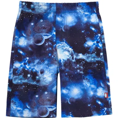 City Threads Usa-made Babies'  Soft Stretch Upf 50+ Recycled Polyester Below-the-knee Printed Swim Board Shor In Multi