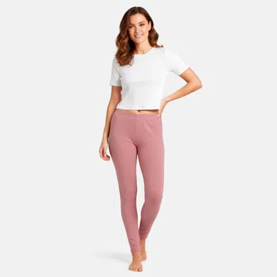 City Threads Usa-made 100% Organic Cotton Leggings In Pink