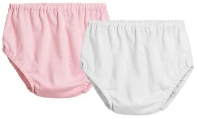 City Threads Usa-made Baby Unisex 100% Soft Cotton Diaper Cover 2-pack In Multi