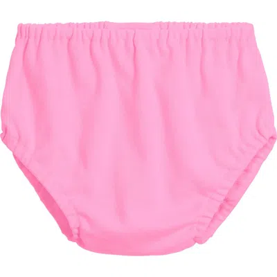 City Threads Usa-made Kids'  Baby Unisex 100% Soft Cotton Diaper Cover In Pink