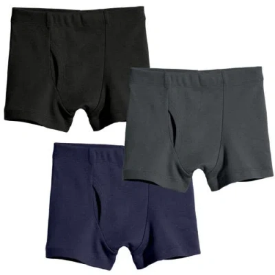 City Threads Usa-made Kids'  Boys Super-soft Organic 100% Cotton Boxer Briefs