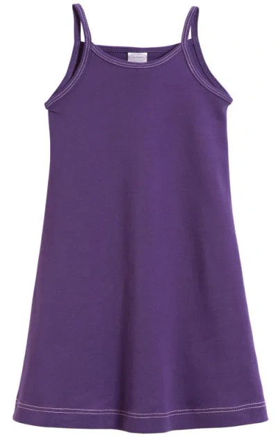 City Threads Usa-made Kids'  Girls Soft 100% Camisole Dress In Purple