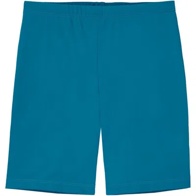 City Threads Usa-made Upf 50+ Swim Bike Short In Blue