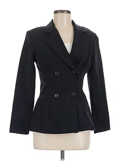 Pre-owned City Triangles Blazer Jacket In Black