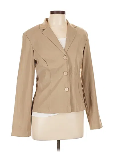 Pre-owned City Triangles Blazer Jacket In Brown