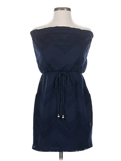 Pre-owned City Triangles Casual Dress In Blue