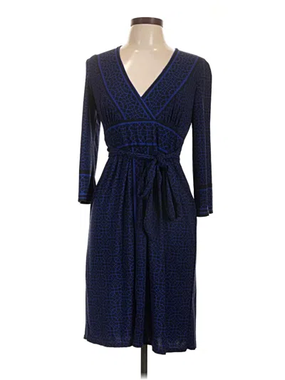 Pre-owned City Triangles Casual Dress In Blue
