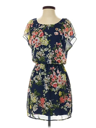 Pre-owned City Triangles Casual Dress In Blue