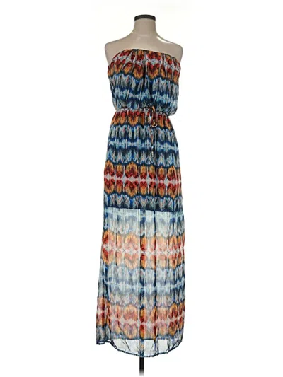 Pre-owned City Triangles Casual Dress In Blue