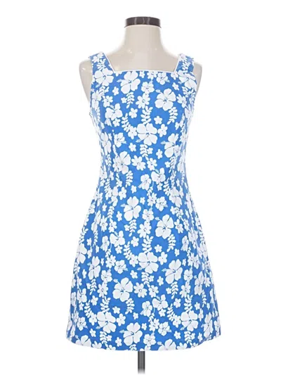 Pre-owned City Triangles Casual Dress In Blue