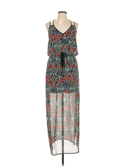 Pre-owned City Triangles Casual Dress In Green