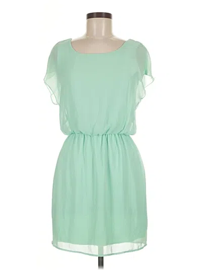 Pre-owned City Triangles Casual Dress In Green