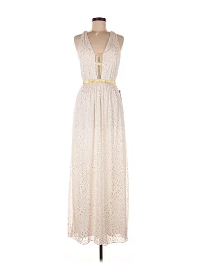 Pre-owned City Triangles Casual Dress In Ivory