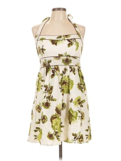 Pre-owned City Triangles Casual Dress In Ivory