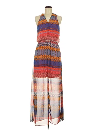 Pre-owned City Triangles Casual Dress In Orange