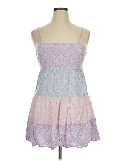 Pre-owned City Triangles Casual Dress In Purple