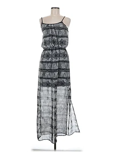 Pre-owned City Triangles Casual Dress In Silver