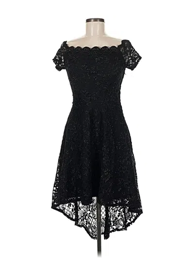 Pre-owned City Triangles Cocktail Dress In Black