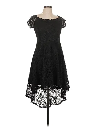 Pre-owned City Triangles Cocktail Dress In Black