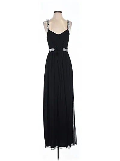 Pre-owned City Triangles Cocktail Dress In Black
