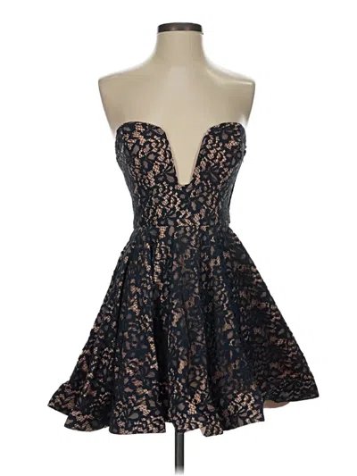 Pre-owned City Triangles Cocktail Dress In Black