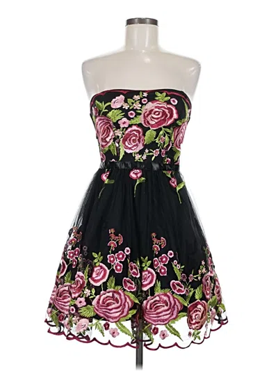 Pre-owned City Triangles Cocktail Dress In Black