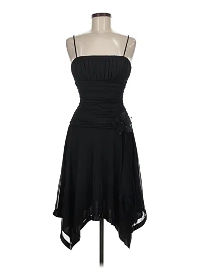 Pre-owned City Triangles Cocktail Dress In Black
