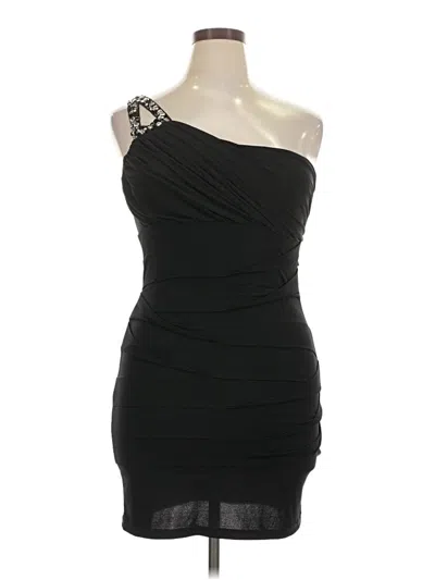 Pre-owned City Triangles Cocktail Dress In Black
