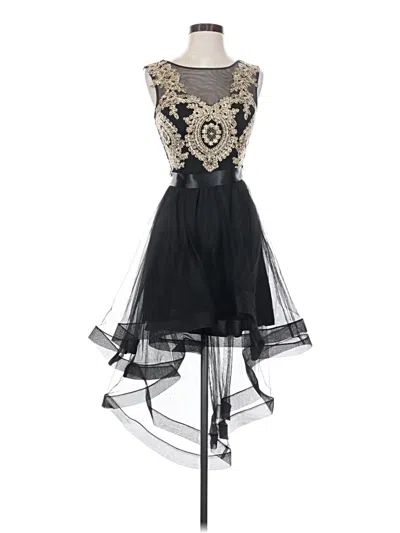 Pre-owned City Triangles Cocktail Dress In Black