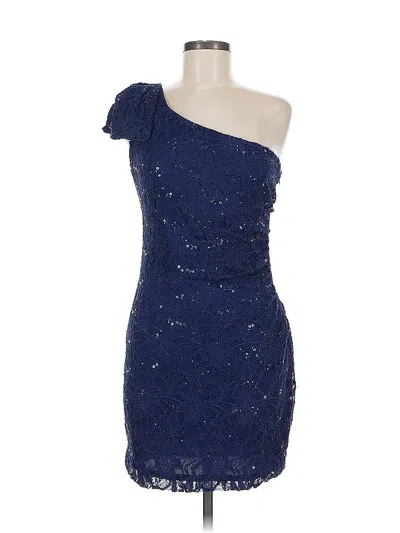 Pre-owned City Triangles Cocktail Dress In Blue