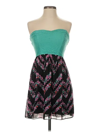 Pre-owned City Triangles Cocktail Dress In Blue