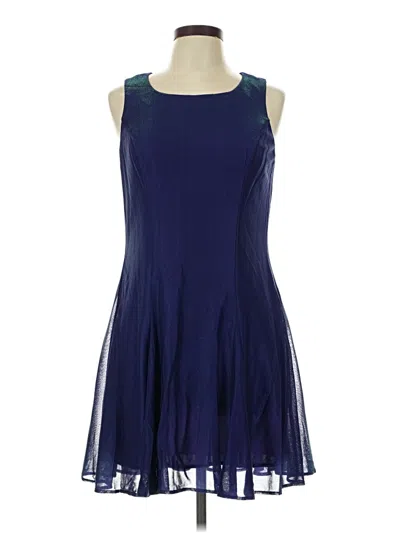 Pre-owned City Triangles Cocktail Dress In Blue