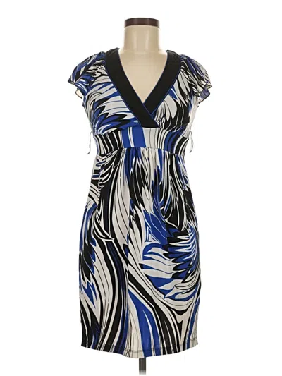 Pre-owned City Triangles Cocktail Dress In Blue