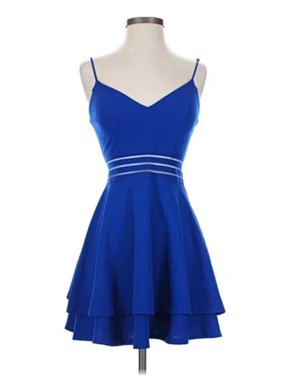 Pre-owned City Triangles Cocktail Dress In Blue
