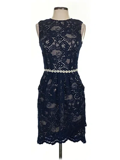 Pre-owned City Triangles Cocktail Dress In Blue