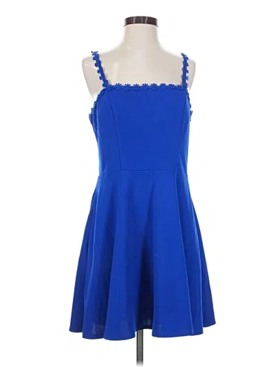 Pre-owned City Triangles Cocktail Dress In Blue