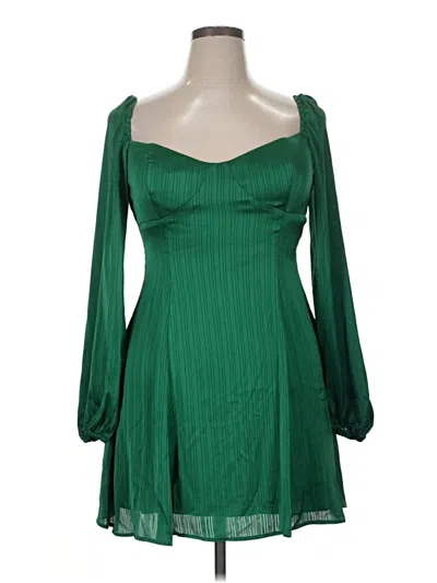 Pre-owned City Triangles Cocktail Dress In Green
