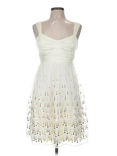 Pre-owned City Triangles Cocktail Dress In Ivory