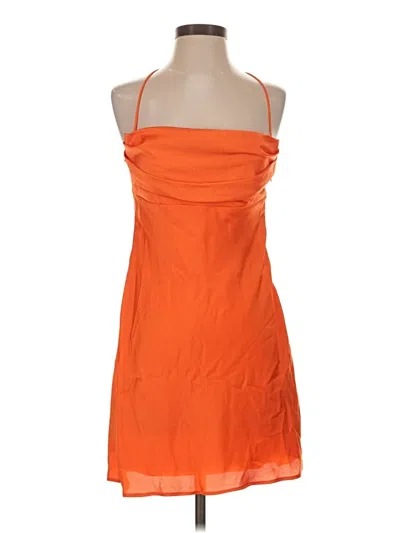 Pre-owned City Triangles Cocktail Dress In Orange