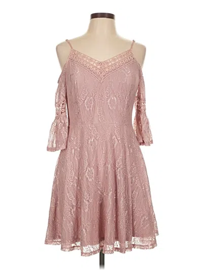 Pre-owned City Triangles Cocktail Dress In Pink