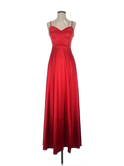 Pre-owned City Triangles Cocktail Dress In Red