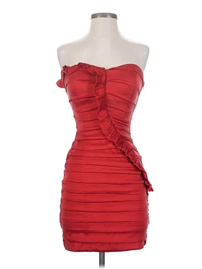 Pre-owned City Triangles Cocktail Dress In Red
