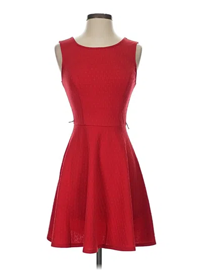 Pre-owned City Triangles Cocktail Dress In Red