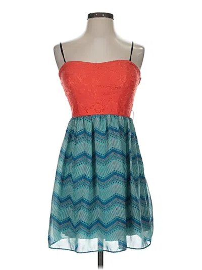 Pre-owned City Triangles Cocktail Dress In Teal