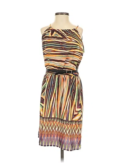 Pre-owned City Triangles Cocktail Dress In Yellow