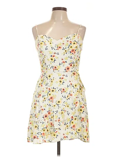 Pre-owned City Triangles Cocktail Dress In Yellow