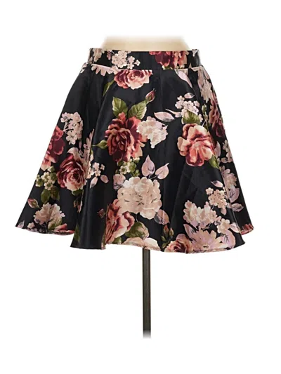 Pre-owned City Triangles Formal Skirt In Black